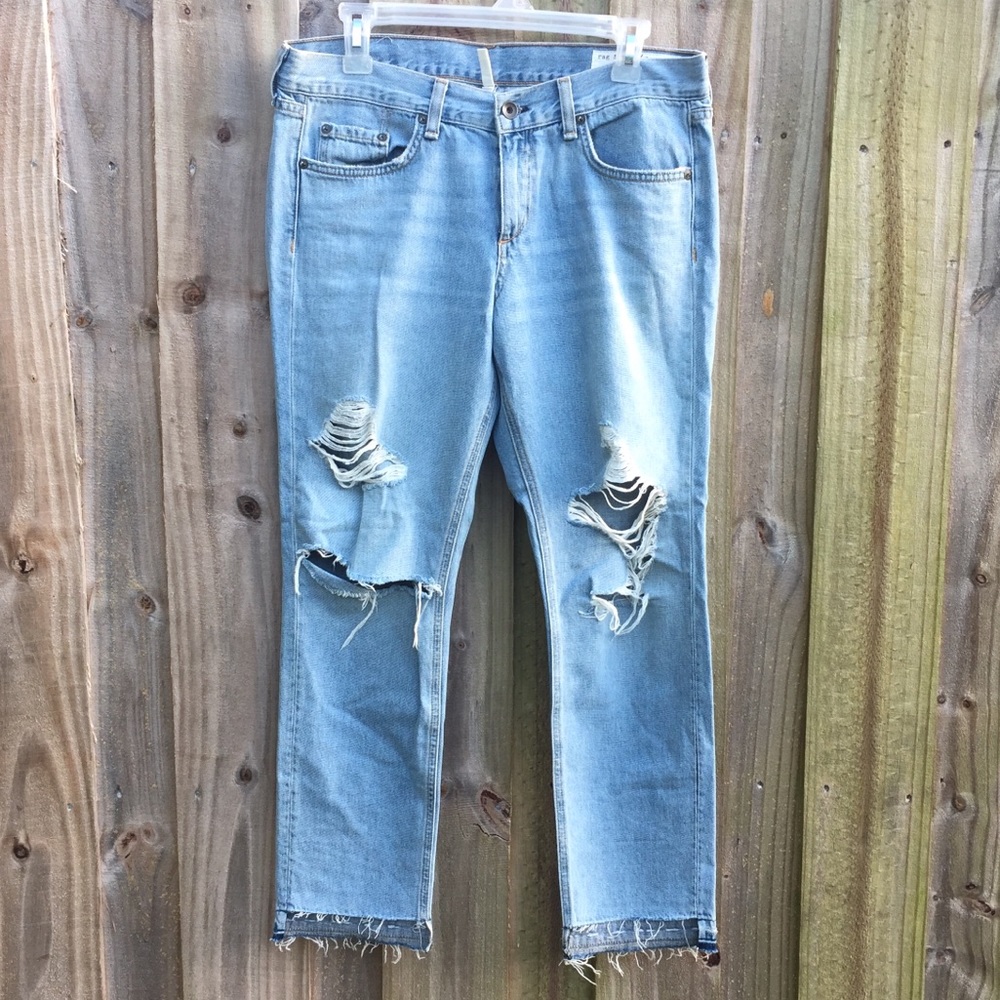 🌵Rag & Bone Jeans Boyfriend Distressed Denim